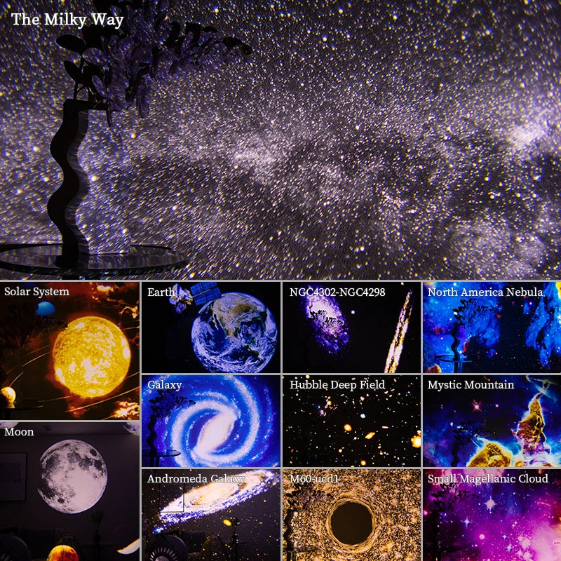 Galaxy Dream Star Projector Lamp