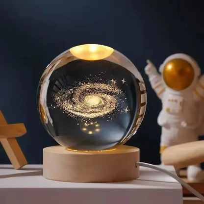 Galactic Glow Crystal Lamp