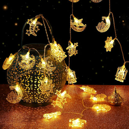 Eid Starry Night String Lights